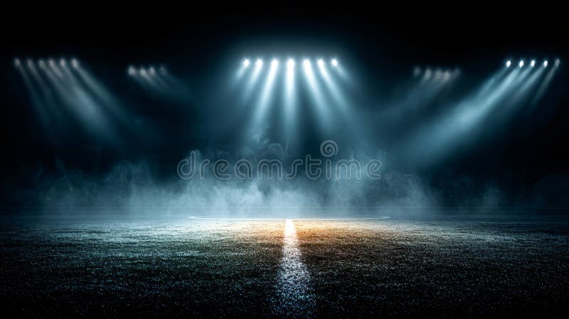 Football stadium atmosphere